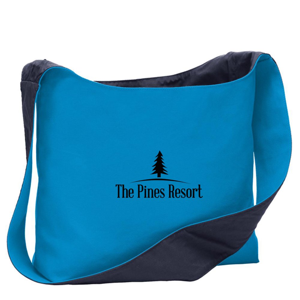 View larger image of Add Your Logo:  Reversible Sling Tote